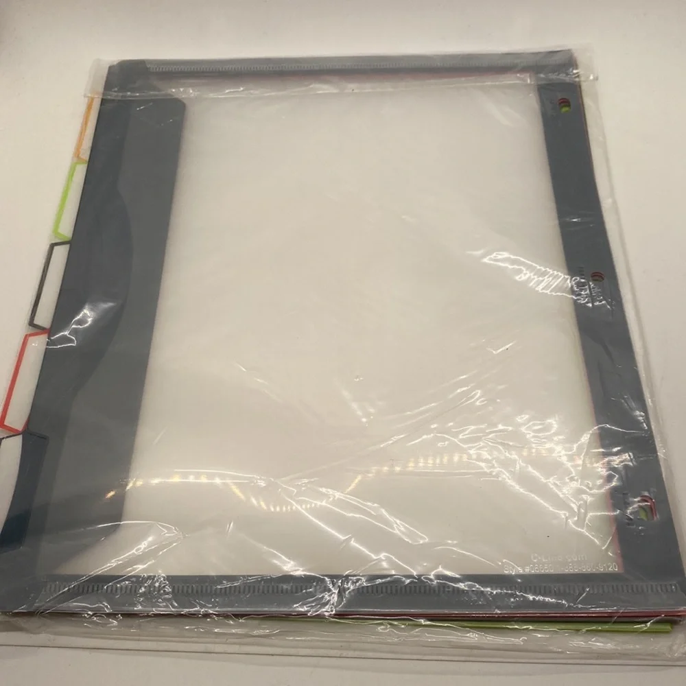 NWT C-Line 5-Tab Binder Pockets With Write-On Index Tabs